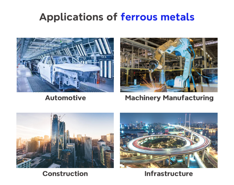 applications of ferrous metal